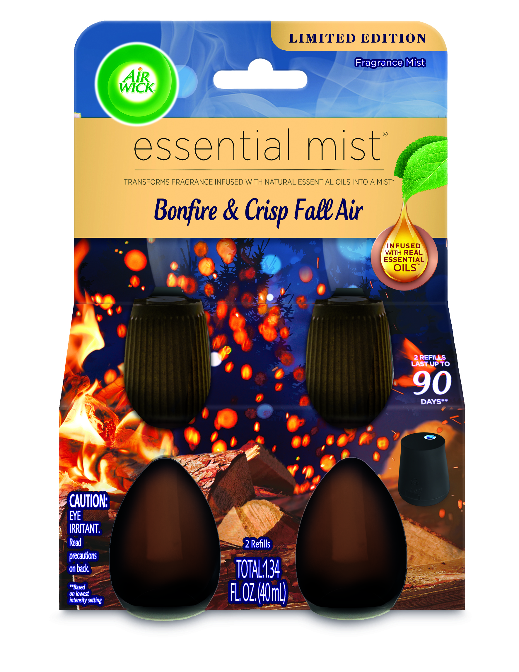 AIR WICK® Essential Mist - Bonfire & Crisp Fall Air